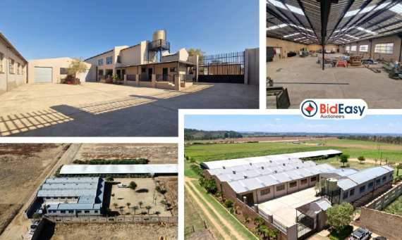 LARGE WAREHOUSE, 3 WORKSHOPS & OFFICES - BRONKHORSTSPRUIT