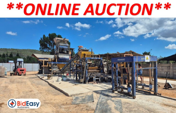 LOOSE ASSETS AUCTION: BRICK MANUFACTURING PLANT &amp; EQUIPMENT