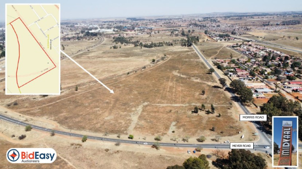 13.5Ha PRIME DEVELOPMENT LAND: ZONED BUSINESS 1 - MEYERTON