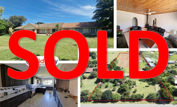 2.8Ha PLOT WITH 5 BED HOME, 2 FLATS &amp; ARABLE FARMLAND - HELDERBLOM, KRUGERSDORP