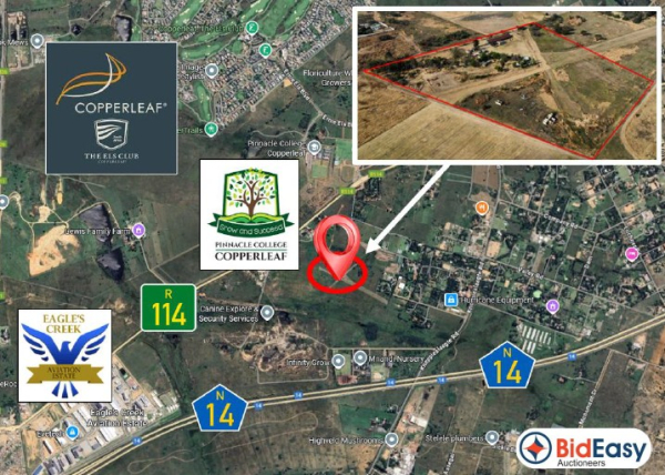 8.5Ha PRIME LAND NEAR COPPERLEAF - CENTURION