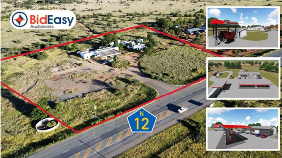 FUEL STATION SITE ZONED WITH APPROVED BUILDING PLANS - N12, CHRISTIANA, NORTH-WEST
