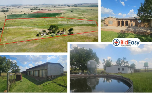 21.5Ha FARM WITH LARGE HOUSE, STOREROOM &amp; LIVESTOCK SHELTERS - BRONKHORSTSPRUIT
