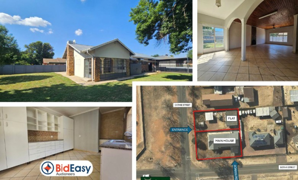 3 BED FAMILY HOME WITH LARGE FLAT - ERASMUS, BRONKHORSTSPRUIT