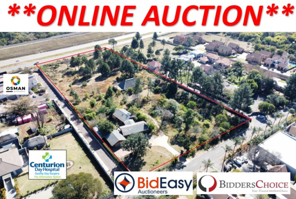 PRIME DEVELOPMENT LAND: APPROVED TOWNSHIP ESTABLISHMENT (RES 4 / 280 UNITS) - DIE HOEWES, CENTURION